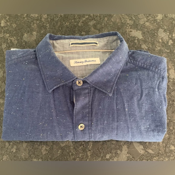 SALE Tommy Bahama szL Pebble Shores Button Down - Picture 3 of 13
